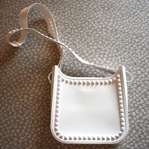 Carmen Sol White Crossbody Bag